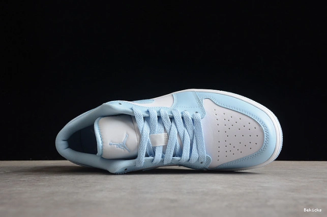 Reps BK 1 jordan ice dc0774-141 blue low white air 1110